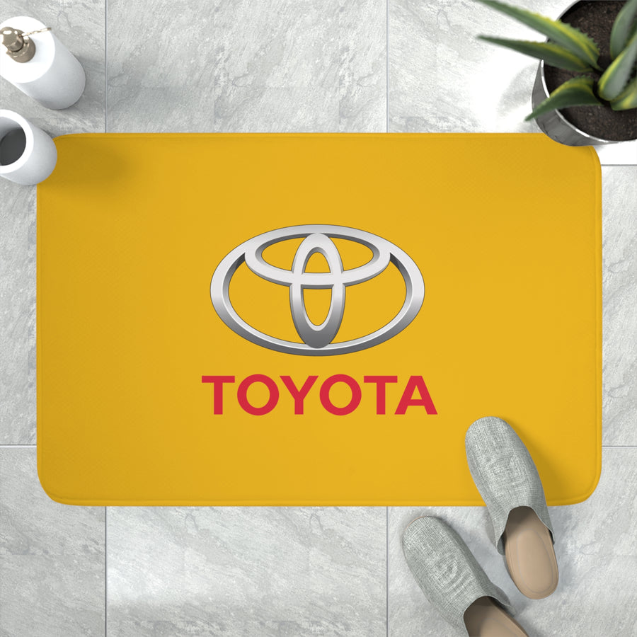 Yellow Toyota Memory Foam Bathmat™