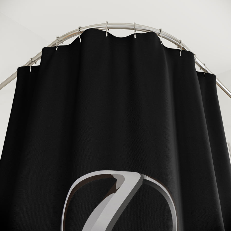 Black Lexus Shower Curtain™