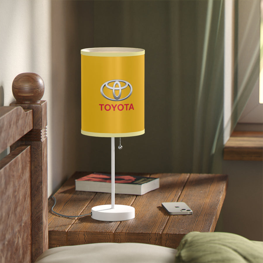 Yellow Toyota Lamp on a Stand, US|CA plug™