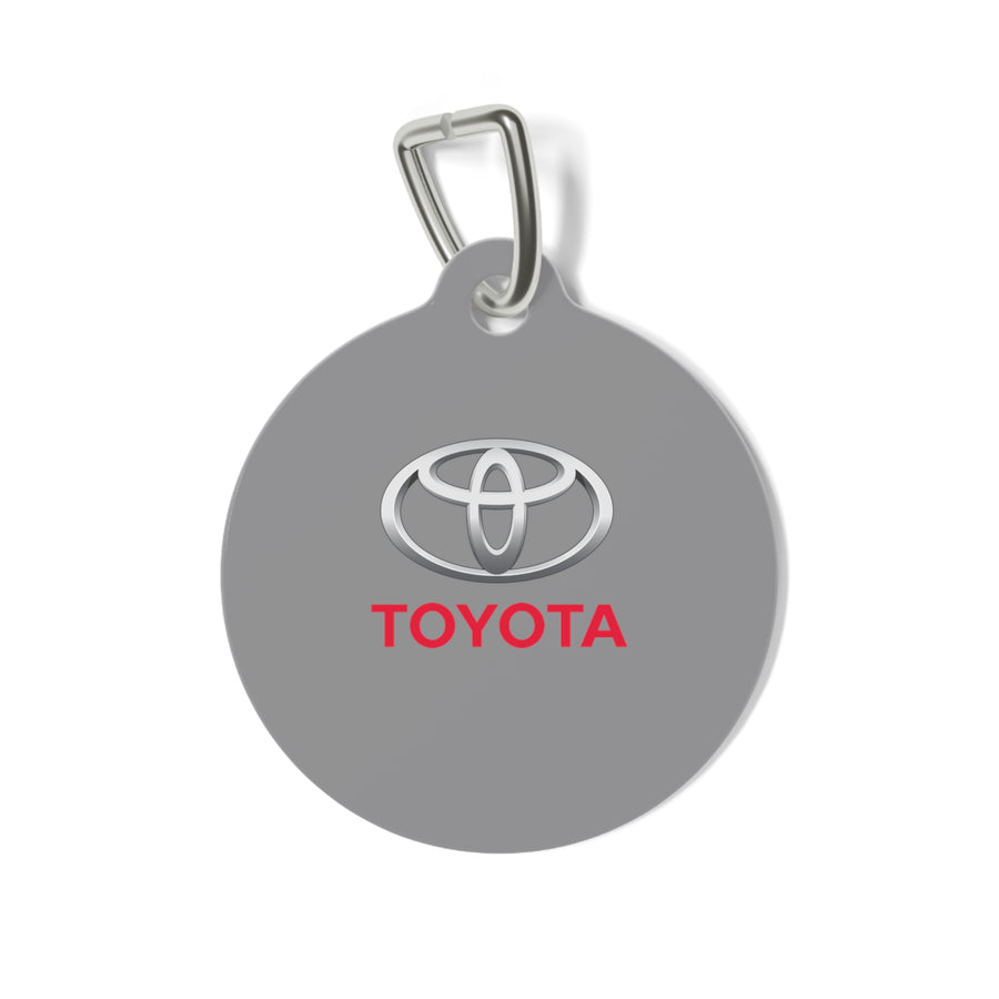 Grey Toyota Pet Tag™