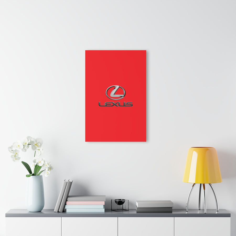 Red Lexus Acrylic Prints (French Cleat Hanging)™