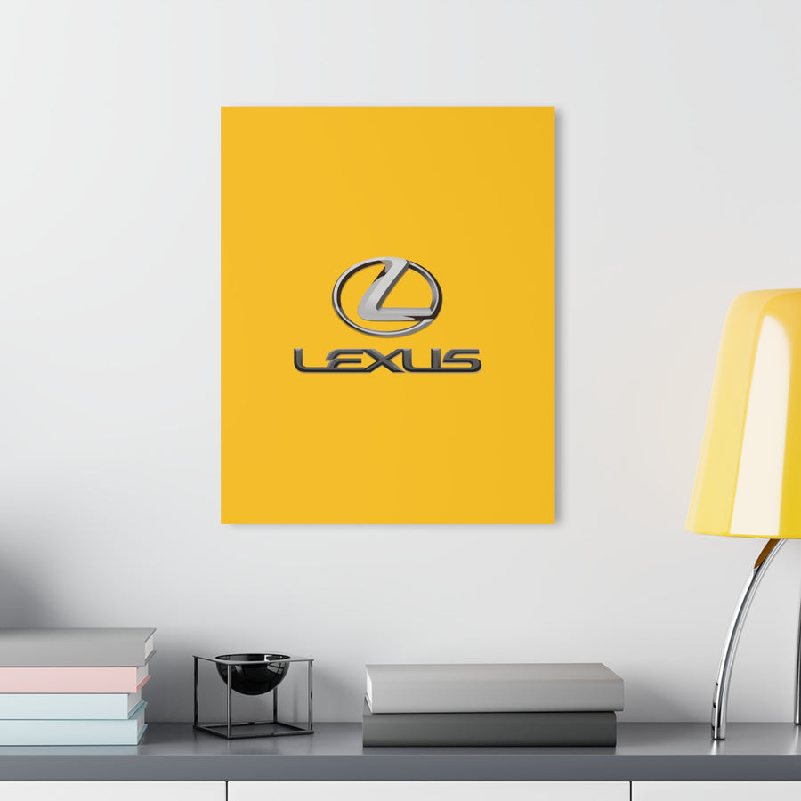 Yellow Lexus Acrylic Prints (French Cleat Hanging)™