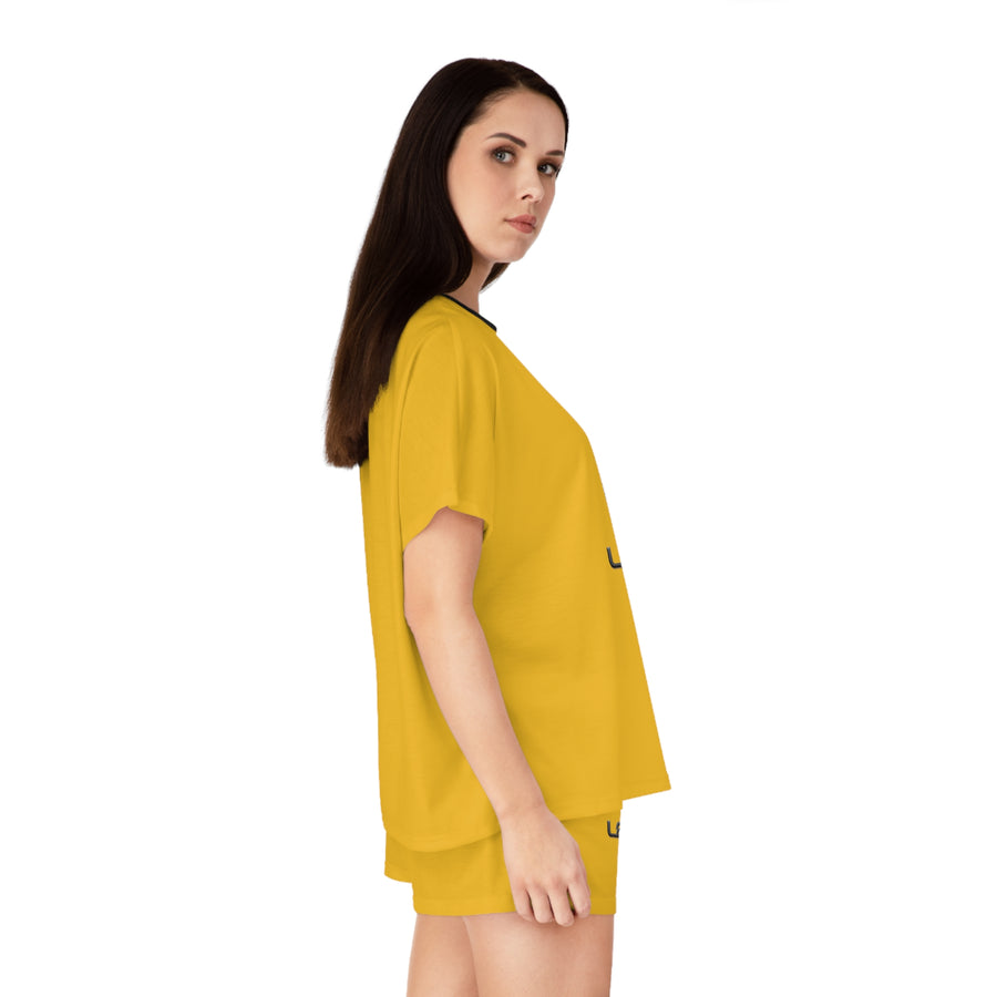 Women's Yellow Lexus Short Pajama Set™