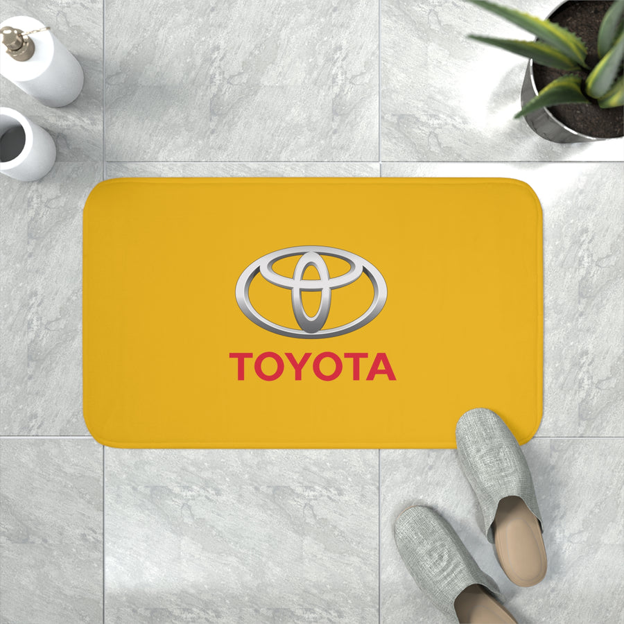 Yellow Toyota Memory Foam Bathmat™