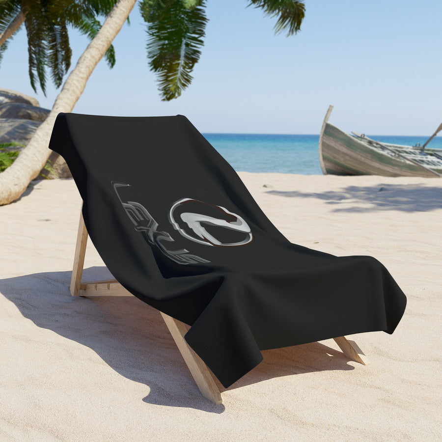 Black Lexus Beach Towel™