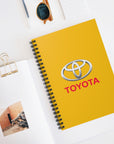 Yellow Toyota Spiral Notebook - Ruled Line™