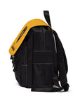 Unisex Yellow Lamborghini Casual Shoulder Backpack