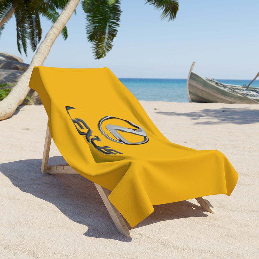 Yellow Lexus Beach Towel™