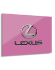 Pink Lexus Acrylic Prints (French Cleat Hanging)™