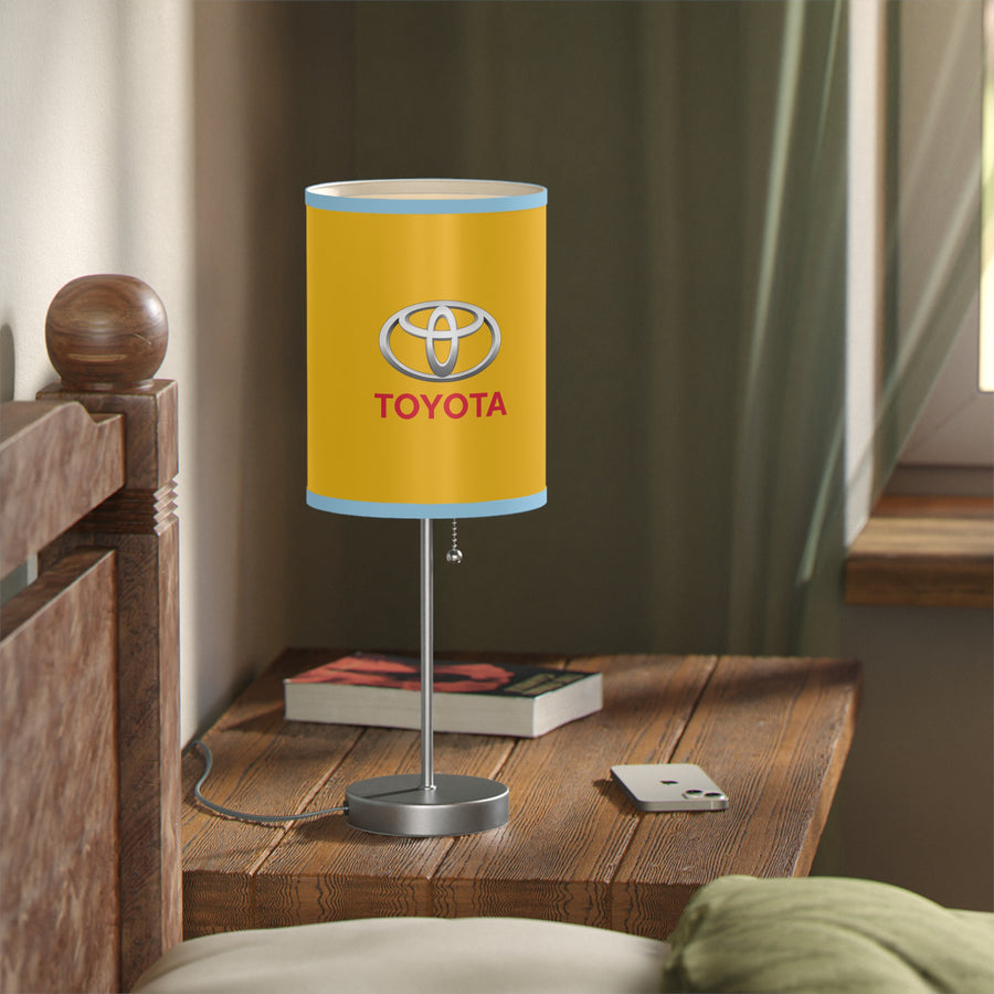 Yellow Toyota Lamp on a Stand, US|CA plug™