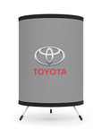 Grey Toyota Tripod Lamp with High-Res Printed Shade, US\CA plug™