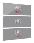 Grey Toyota Acrylic Prints (Triptych)™