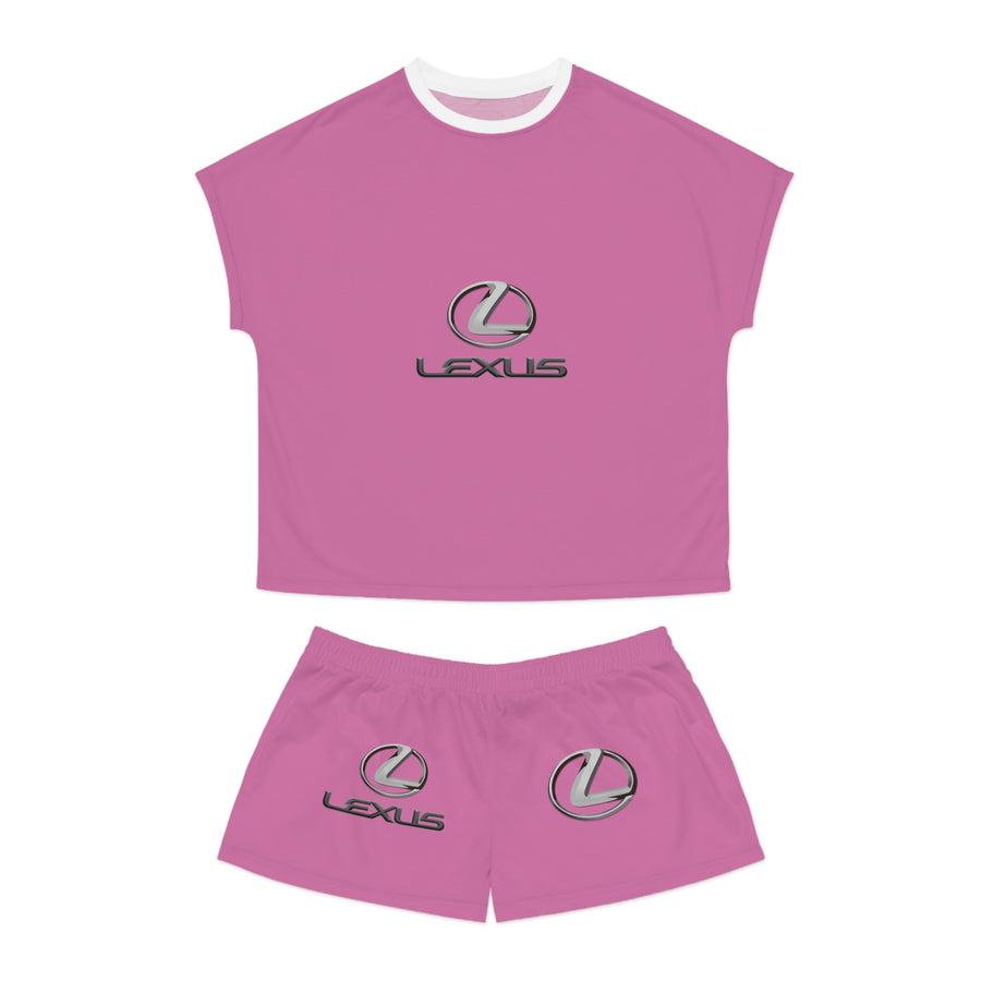 Women's Light Pink Lexus Short Pajama Set™