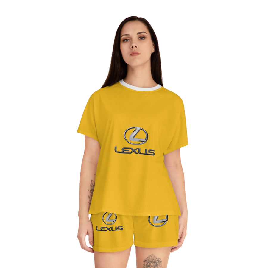 Women's Yellow Lexus Short Pajama Set™
