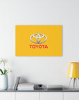 Yellow Toyota Acrylic Prints (French Cleat Hanging)™