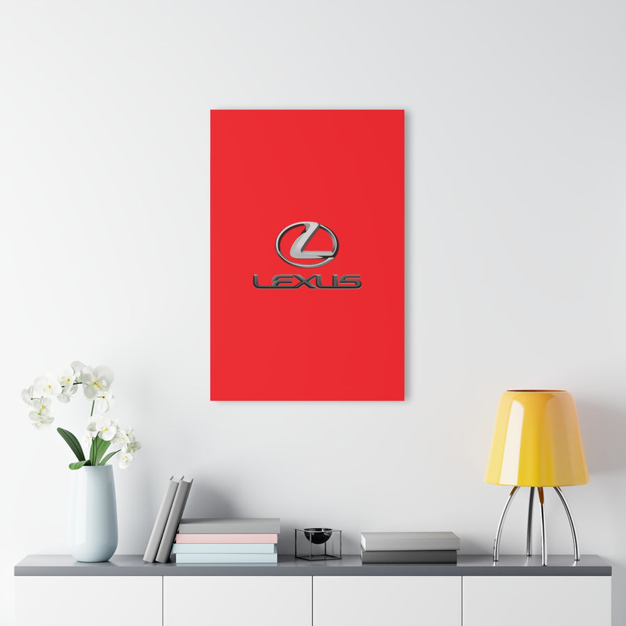 Red Lexus Acrylic Prints (French Cleat Hanging)™