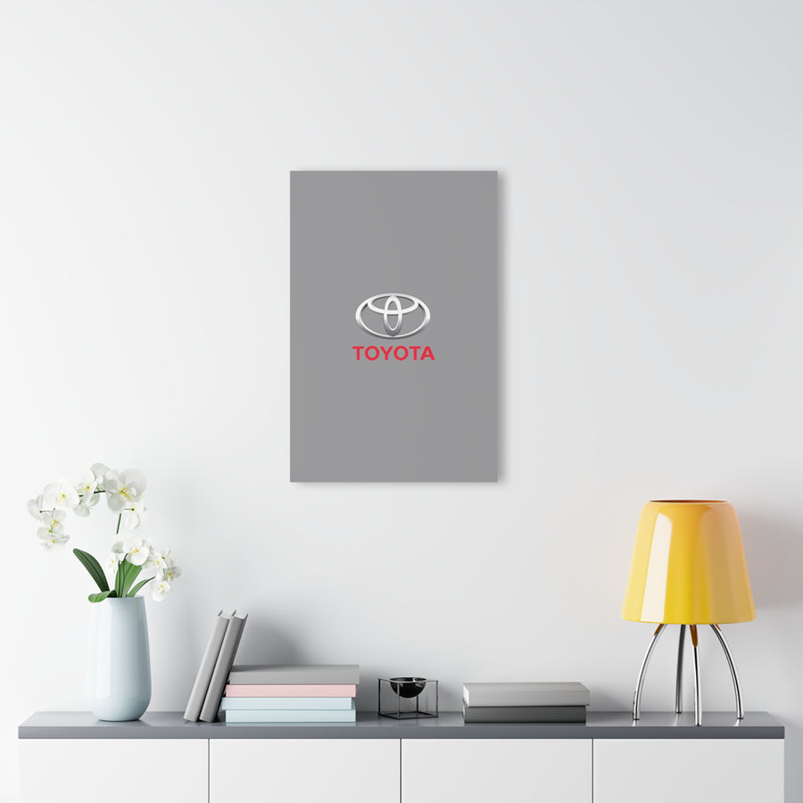 Grey Toyota Acrylic Prints (French Cleat Hanging)™