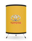 Yellow Toyota Tripod Lamp with High-Res Printed Shade, US\CA plug™