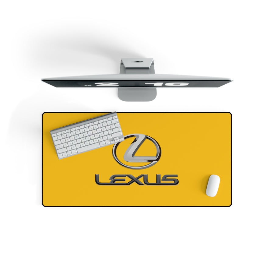 Yellow Lexus Desk Mats™