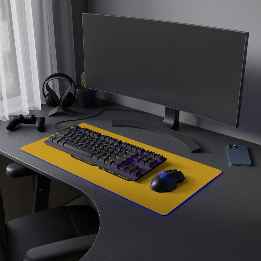 Yellow Lexus LED Gaming Mouse Pad™