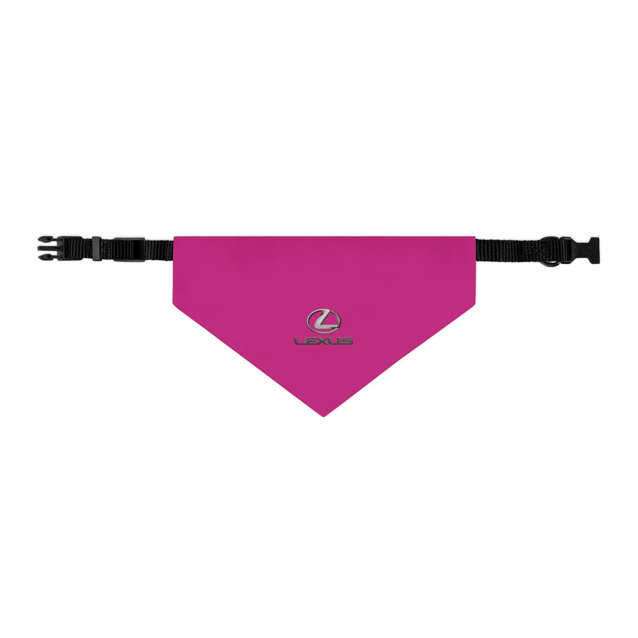 Pink Lexus Pet Bandana Collar™