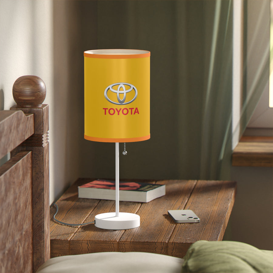 Yellow Toyota Lamp on a Stand, US|CA plug™