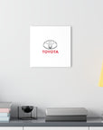 Toyota Acrylic Prints (French Cleat Hanging)™