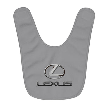 Grey Lexus Fleece Baby Bib™