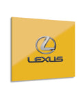 Yellow Lexus Acrylic Prints (French Cleat Hanging)™