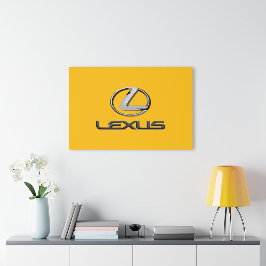 Yellow Lexus Acrylic Prints (French Cleat Hanging)™