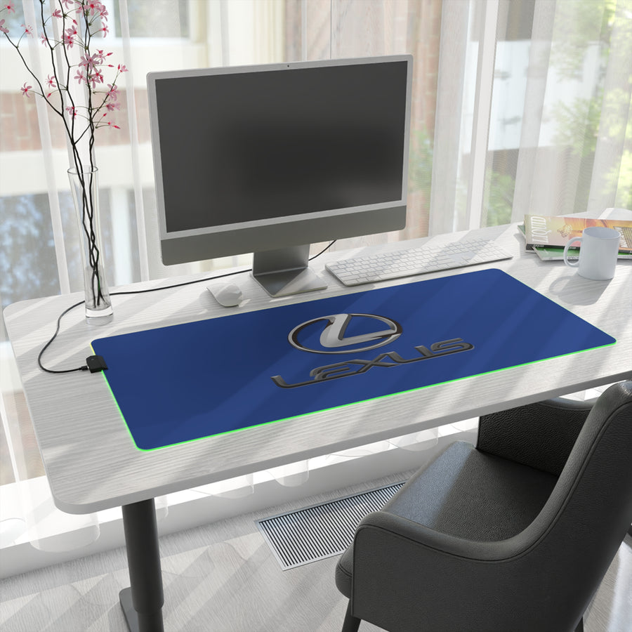 Dark Blue Lexus LED Gaming Mouse Pad™