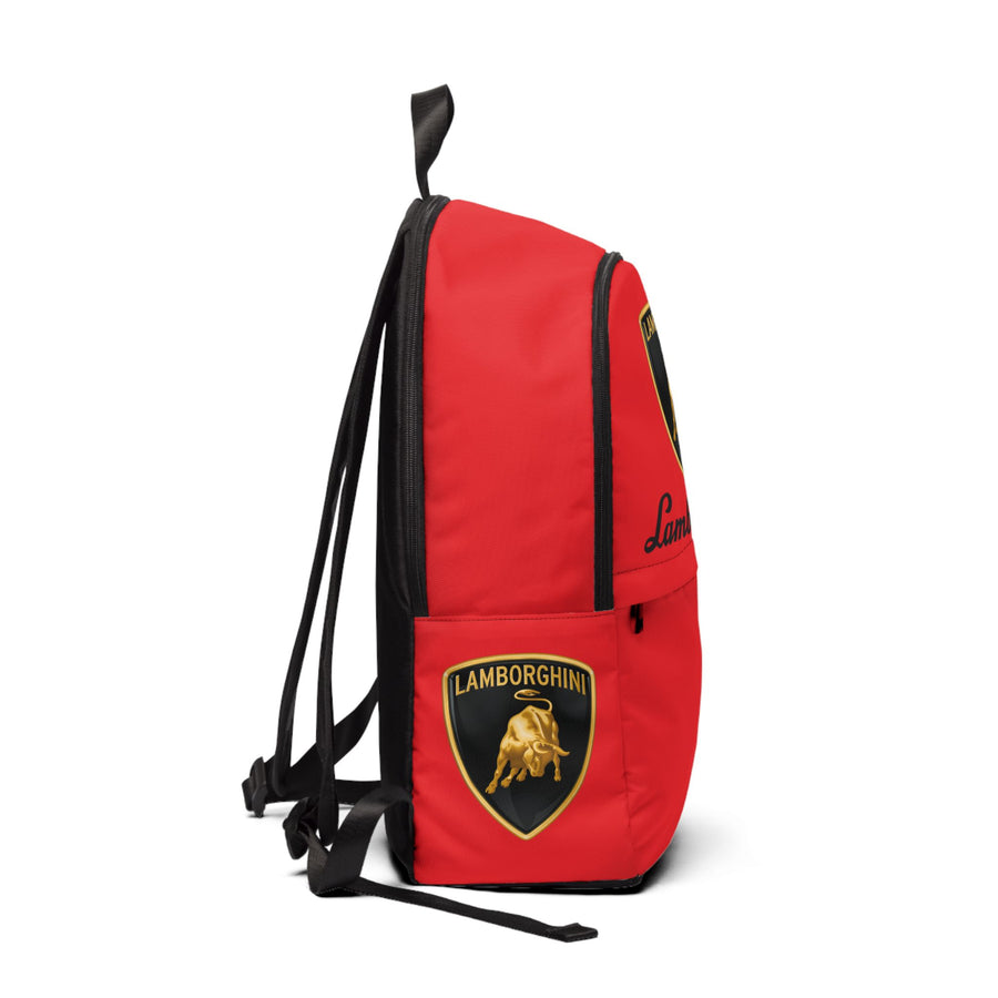 Unisex Red Lamborghini Backpack