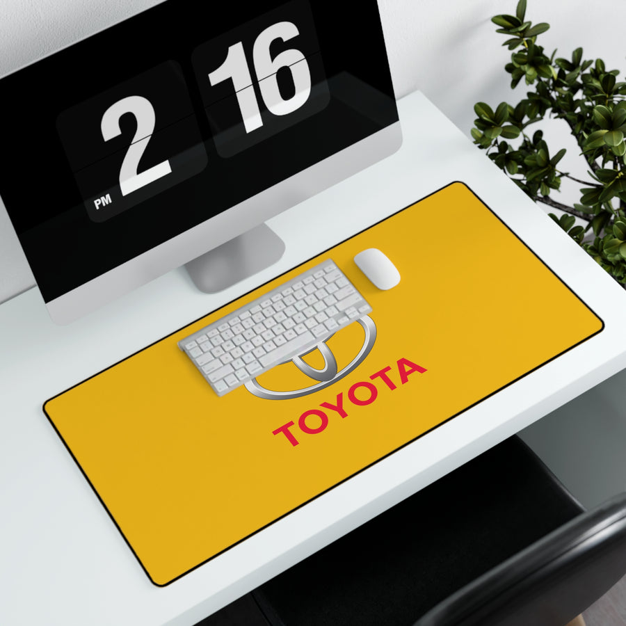 Yellow Toyota Desk Mats™