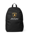 Unisex Black Lamborghini Backpack