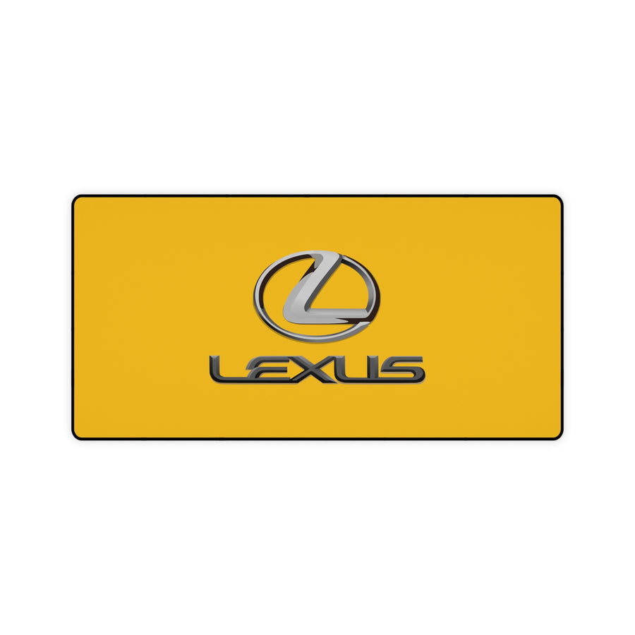 Yellow Lexus Desk Mats™