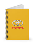 Yellow Toyota Spiral Notebook - Ruled Line™