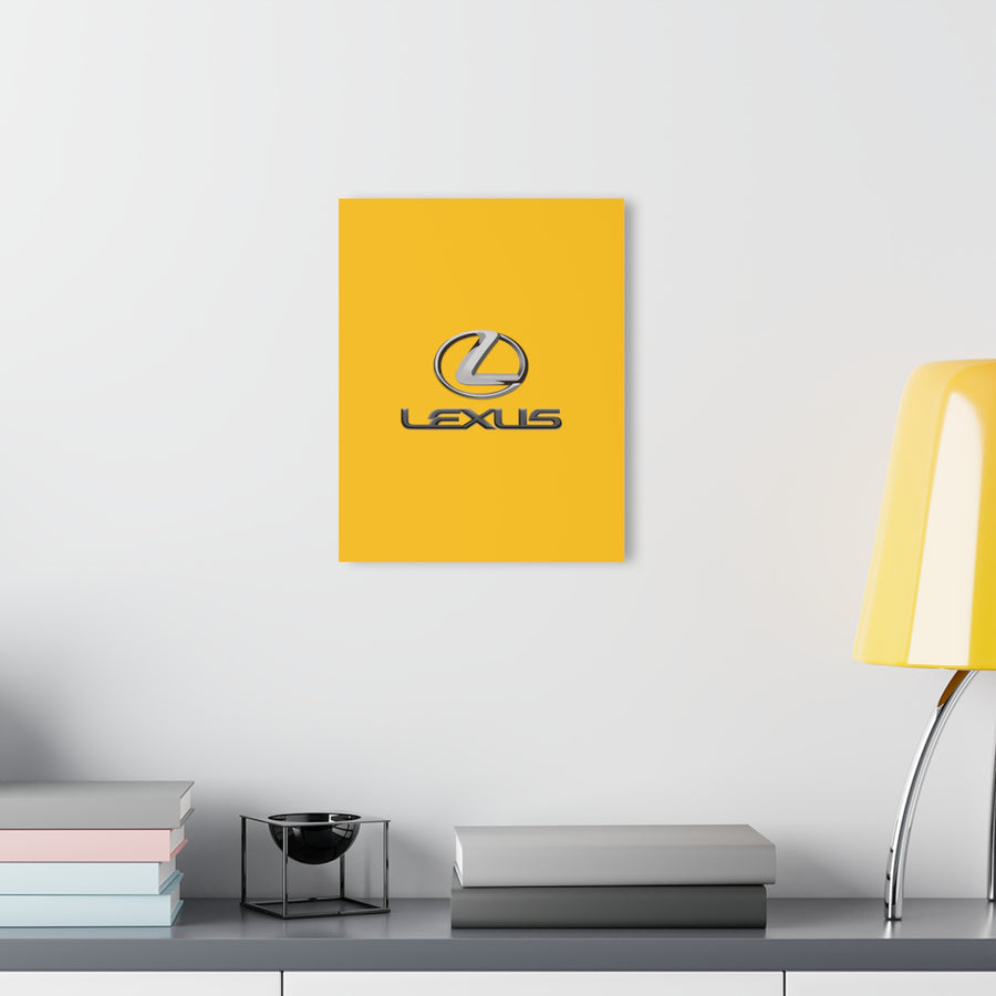 Yellow Lexus Acrylic Prints (French Cleat Hanging)™