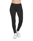 Women's Black Lamborghini Casual Leggings