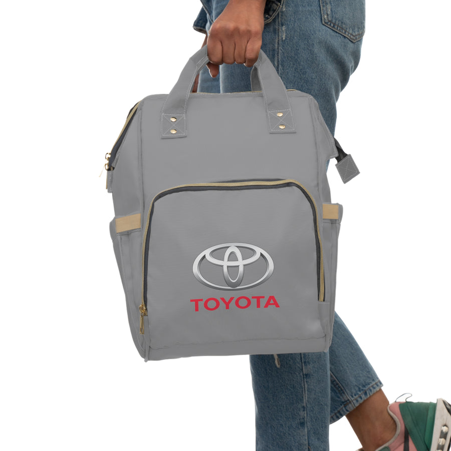 Grey Toyota Multifunctional Diaper Backpack™