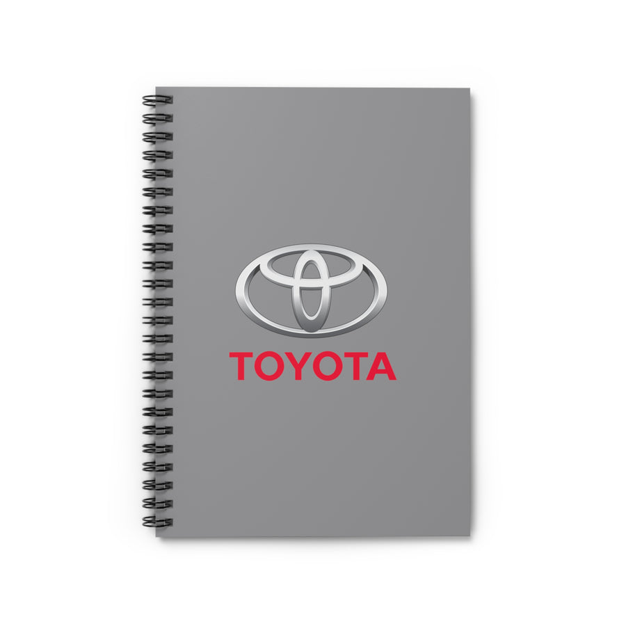 Grey Toyota Spiral Notebook - Ruled Line™