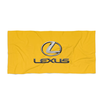 Yellow Lexus Beach Towel™