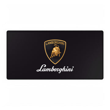 Black Lamborghini Desk Mats