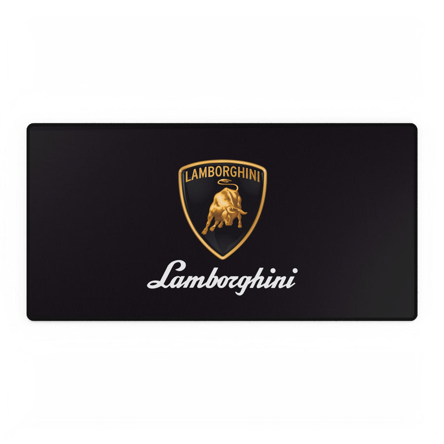 Black Lamborghini Desk Mats