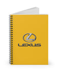 Yellow Lexus Spiral Notebook - Ruled Line™