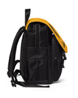 Unisex Yellow Lamborghini Casual Shoulder Backpack