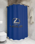 Dark Blue Lexus Shower Curtain™
