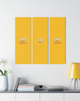 Yellow Toyota Acrylic Prints (Triptych)™