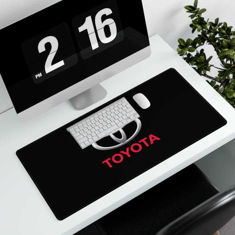 Black Toyota Desk Mats™