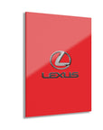 Red Lexus Acrylic Prints (French Cleat Hanging)™