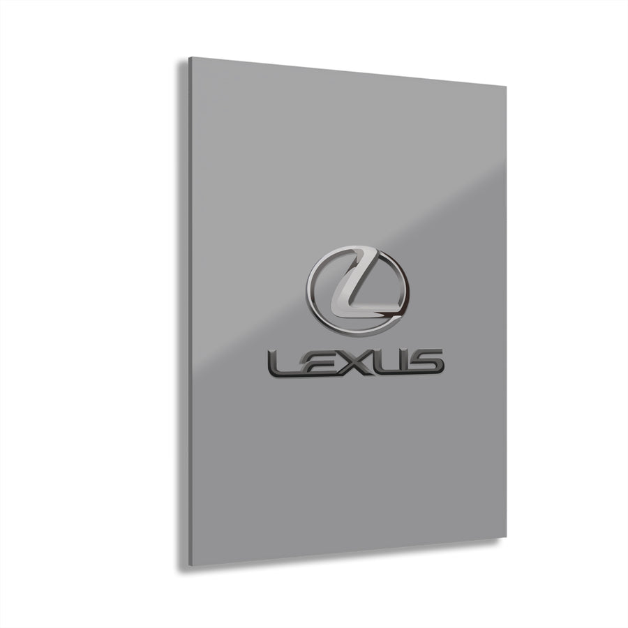 Grey Lexus Acrylic Prints (French Cleat Hanging)™
